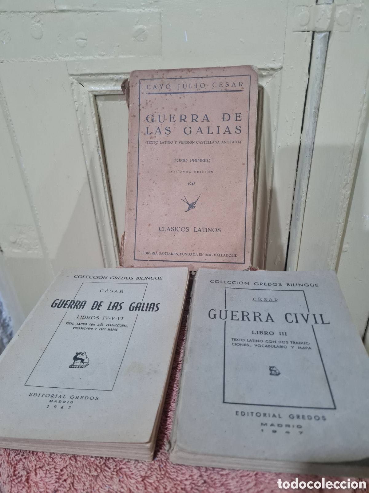 Libros de segunda mano: La Guerra de las Galias y Guerra civil