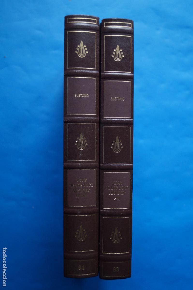 Libros de segunda mano: VIDA DE LOS DOCE CESARES. SUETONIO.