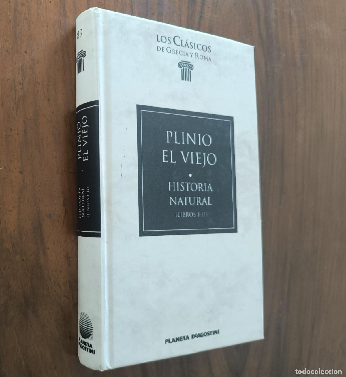 Libros de segunda mano: PLINIO EL VIEJO - HISTORIA NATURAL - (LIBROS I-II)