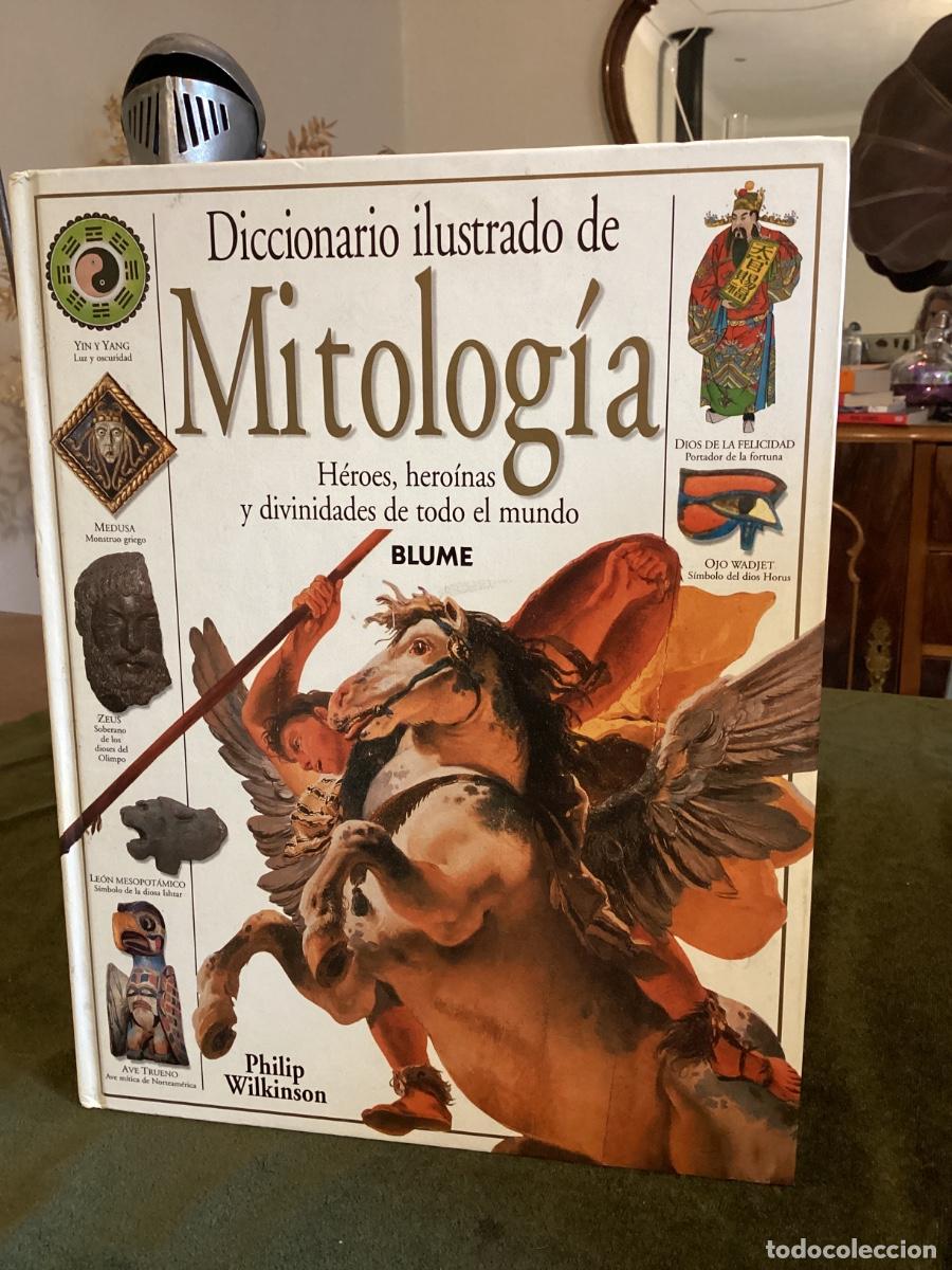 Libros de segunda mano: Diccionario ilustrado de Mitolog&iacute;a. H&eacute;roes, hero&iacute;nas y divinidades de todo el mundo. Blume 1.999