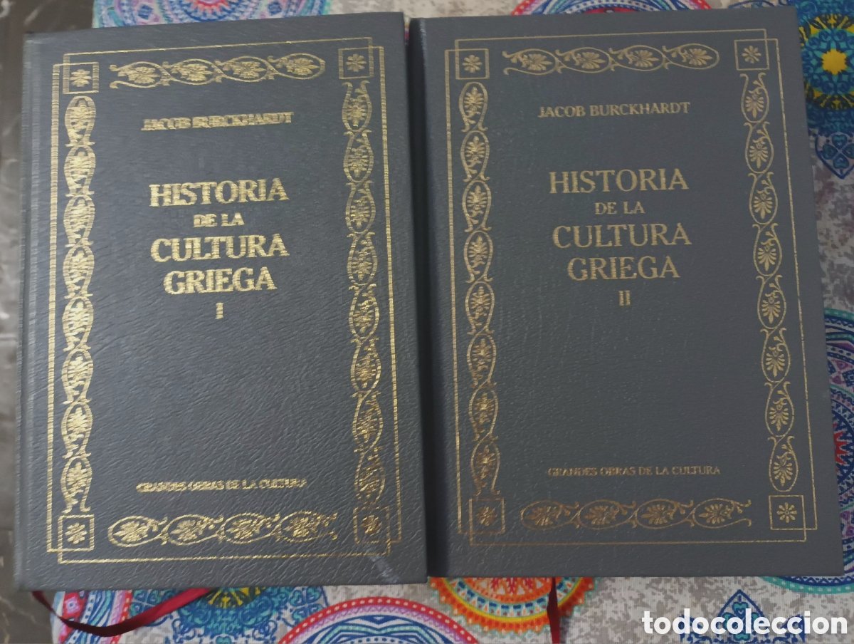 Libros de segunda mano: Historia de la cultura griega I y II (Jacob Burckhardt)