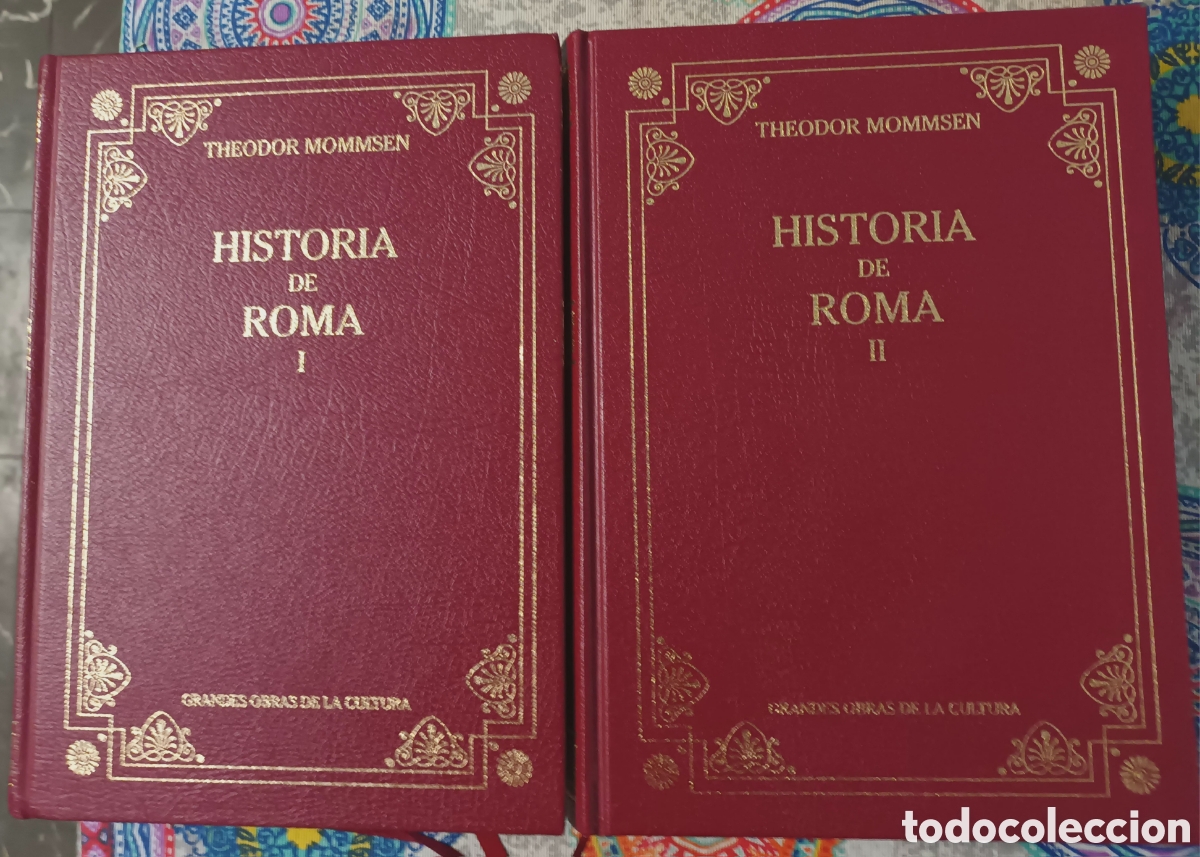 Libros de segunda mano: Historia de Roma I y II ( Theodor Mommsen(
