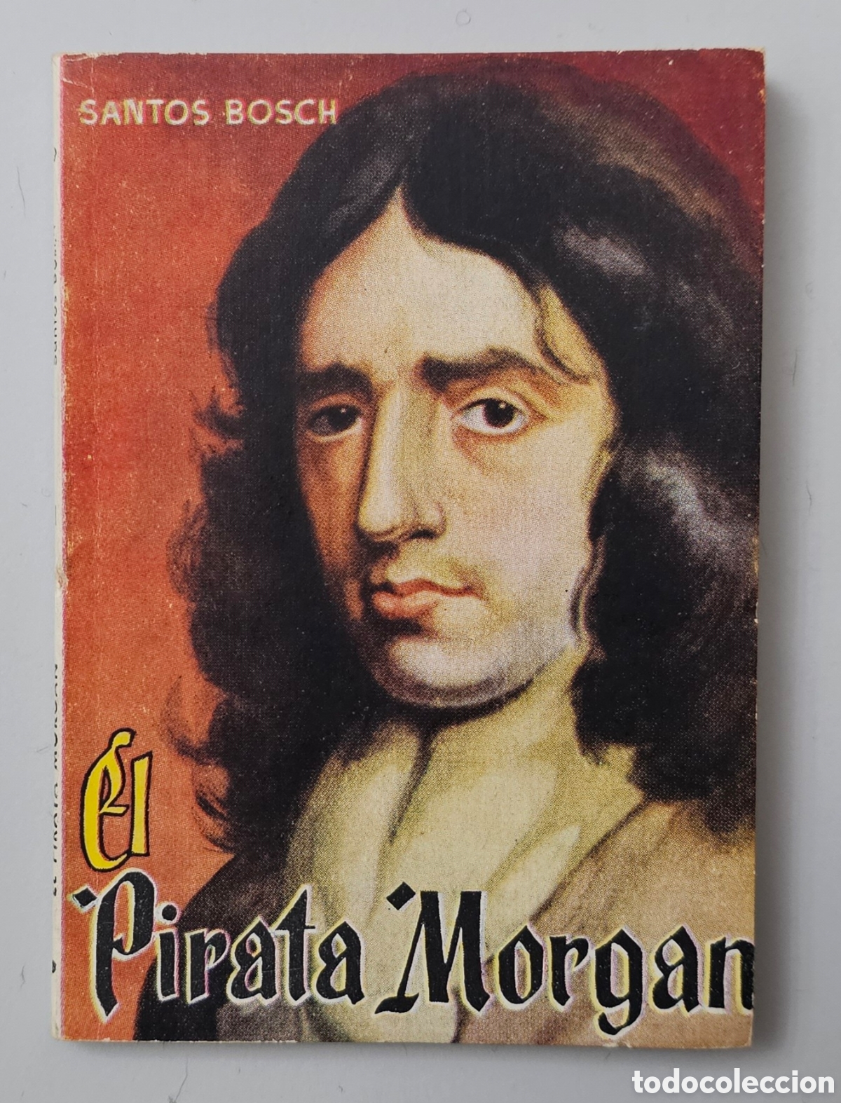 Libros de segunda mano: MINI LIBRO EL PIRATA MORGAN (Espa&ntilde;a - La Pulga - 1950s) Piratas Isla Tortuga