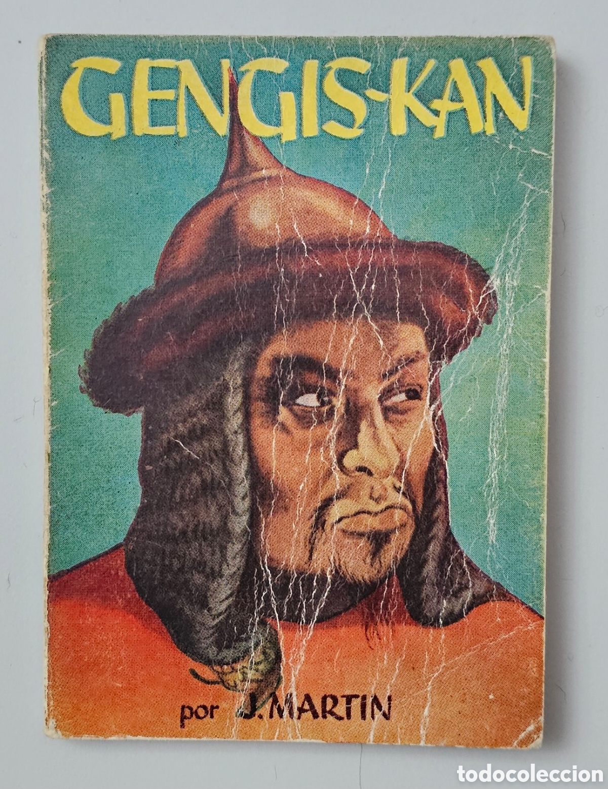 Libros de segunda mano: MINI LIBRO GENGIS-KAN (Espa&ntilde;a - La Pulga - 1950s)