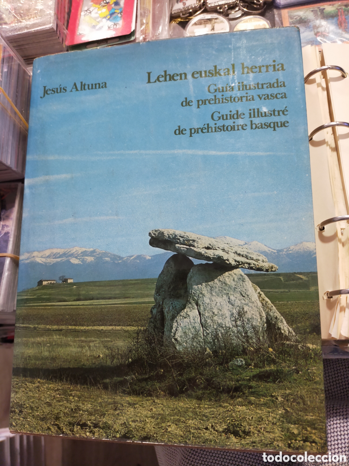 Libros de segunda mano: LEHEN EUSKAL HERRIA GUIA ILUSTRADA DE PREHISTORIA VASCA JESUS ALTUNA ED. MENSAJERO
