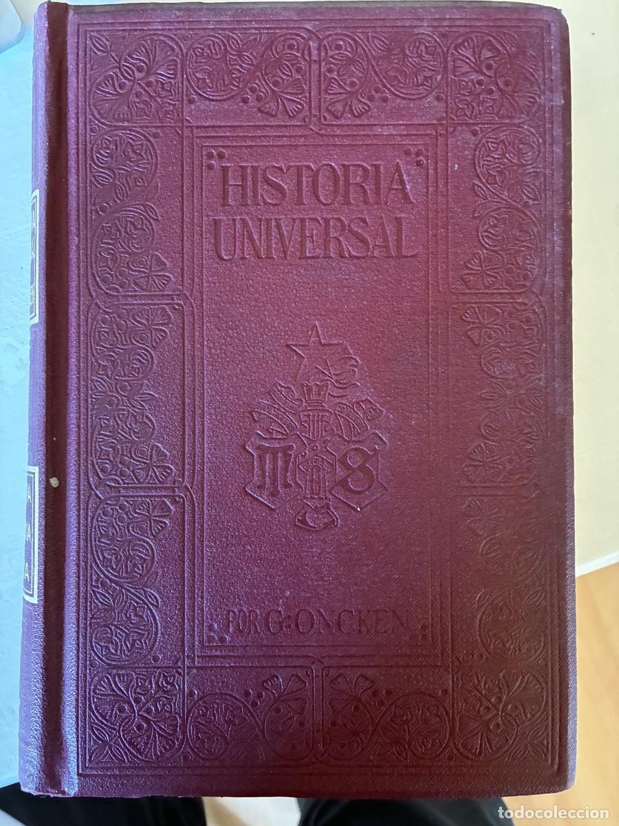 Libros de segunda mano: Historia Universal, Guillermo Onken, Tomo 2, edici&oacute;n ilustrada Montaner y Sim&oacute;n edit. 1917