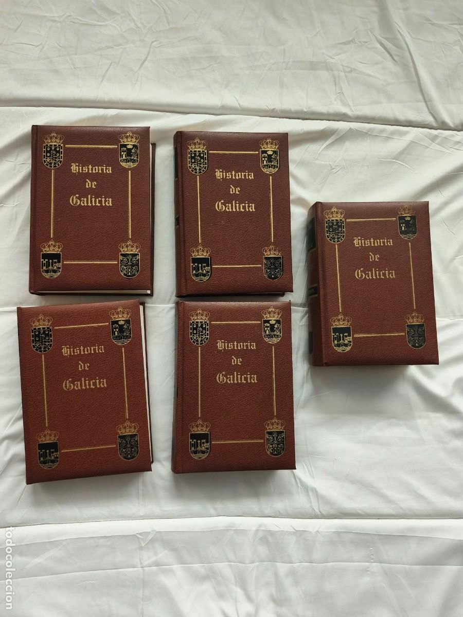 Libros de segunda mano: Historia de Galicia. 5 tomos. R. Otero pedrayo . 1962 Nos Buenos Aires .