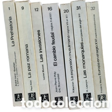 Libros de segunda mano: Lote 7 libros colecci&oacute;n Nueva Cl&iacute;o &ndash; Editorial Labor (Historia Universal)