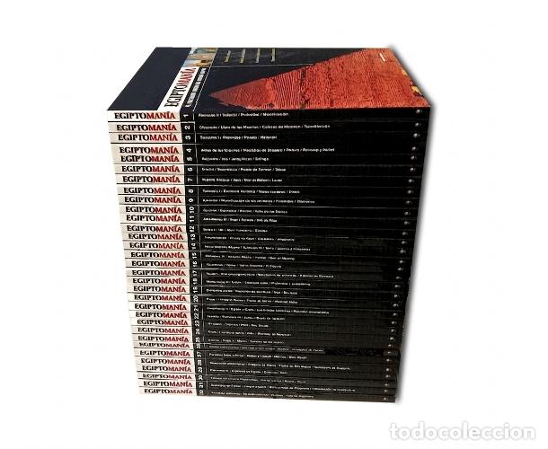 Libros de segunda mano: EGIPTOMANIA. EL FASCINANTE MUNDO DEL ANTIGUO EGIPTO. COMPLETA 32 VOLUMENES.