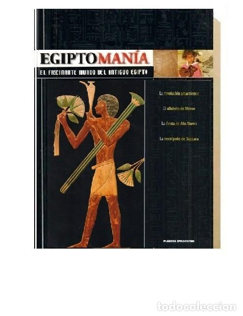 Libros de segunda mano: �F3748 - EGIPTOMANIA [28]. REVOLUCION AMARNIENSE. ALFABETO DE MEROE. NECROPOLIS DE SAQQARA. EGIPTO.