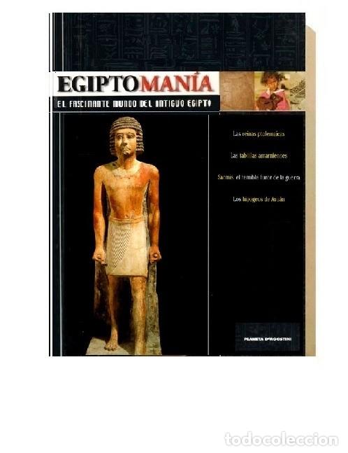 Libros de segunda mano: �F3747 - EGIPTOMANIA [26]. REINAS PTOLEMAICAS. TABLILLAS AMARNIENSES. SACMIS. HIPOGEOS ASUAN. EGIPTO