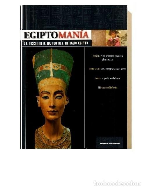 Libros de segunda mano: �F3746 - EGIPTOMANIA [22]. ESNOFRU Y LAS PRIMERAS PIRAMIDES. RAMESES III. JONSU. NEFERTITI. EGIPTO.