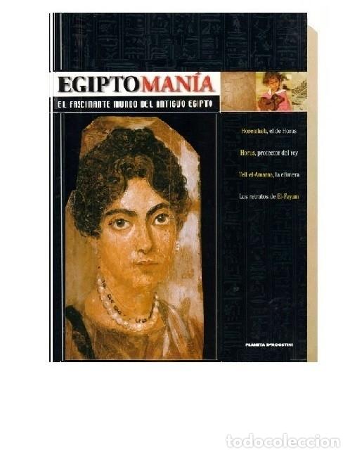 Libros de segunda mano: �F3750 - EGIPTOMANIA [16]. HOREMHEB. HORUS. TELL EL-AMARNA. LOS RETRATOS DE EL-FAYUN. EGIPTO.