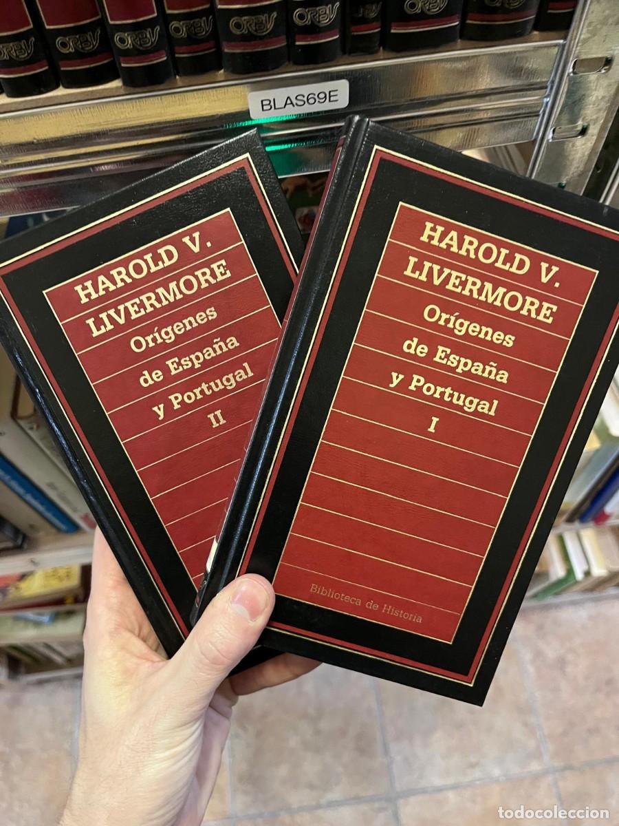 Libros de segunda mano: BLAS69E &mdash; Harold V. Livermore &mdash; Or&iacute;genes de Espa&ntilde;a y Portugal I Y II COMPLETA