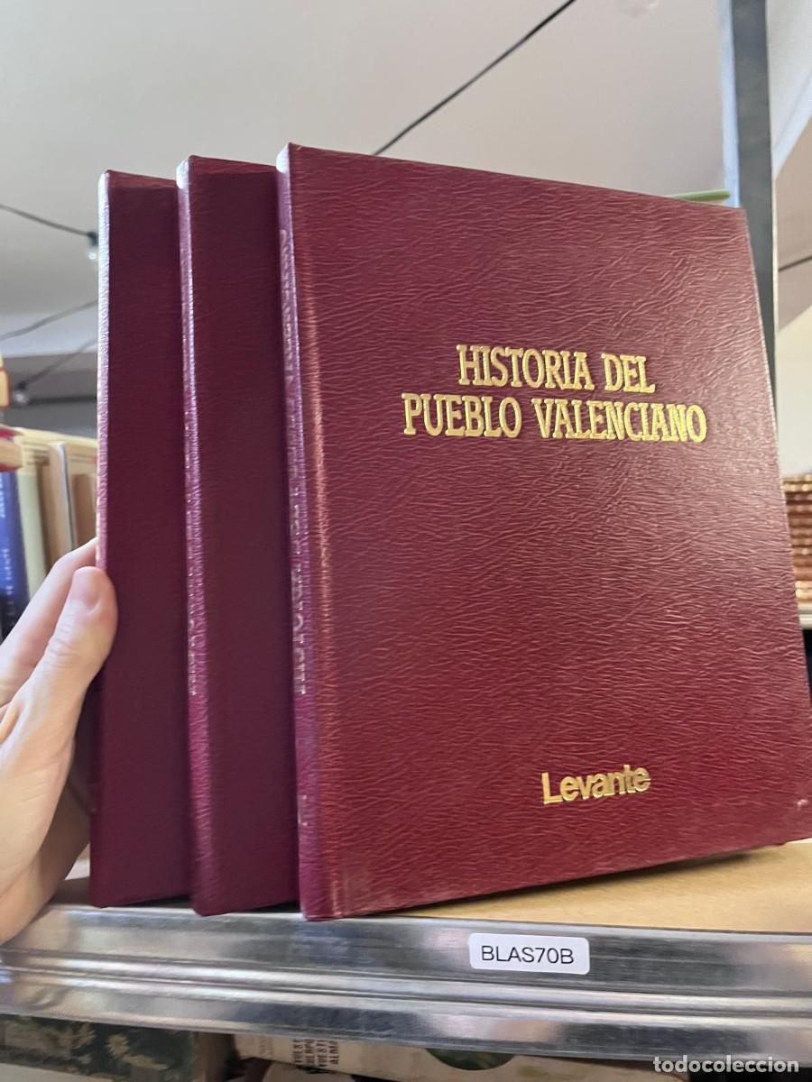 Libros de segunda mano: BLAS70B HISTORIA DEL PUEBLO VALENCIANO, TRES TOMOS. COMPLETA