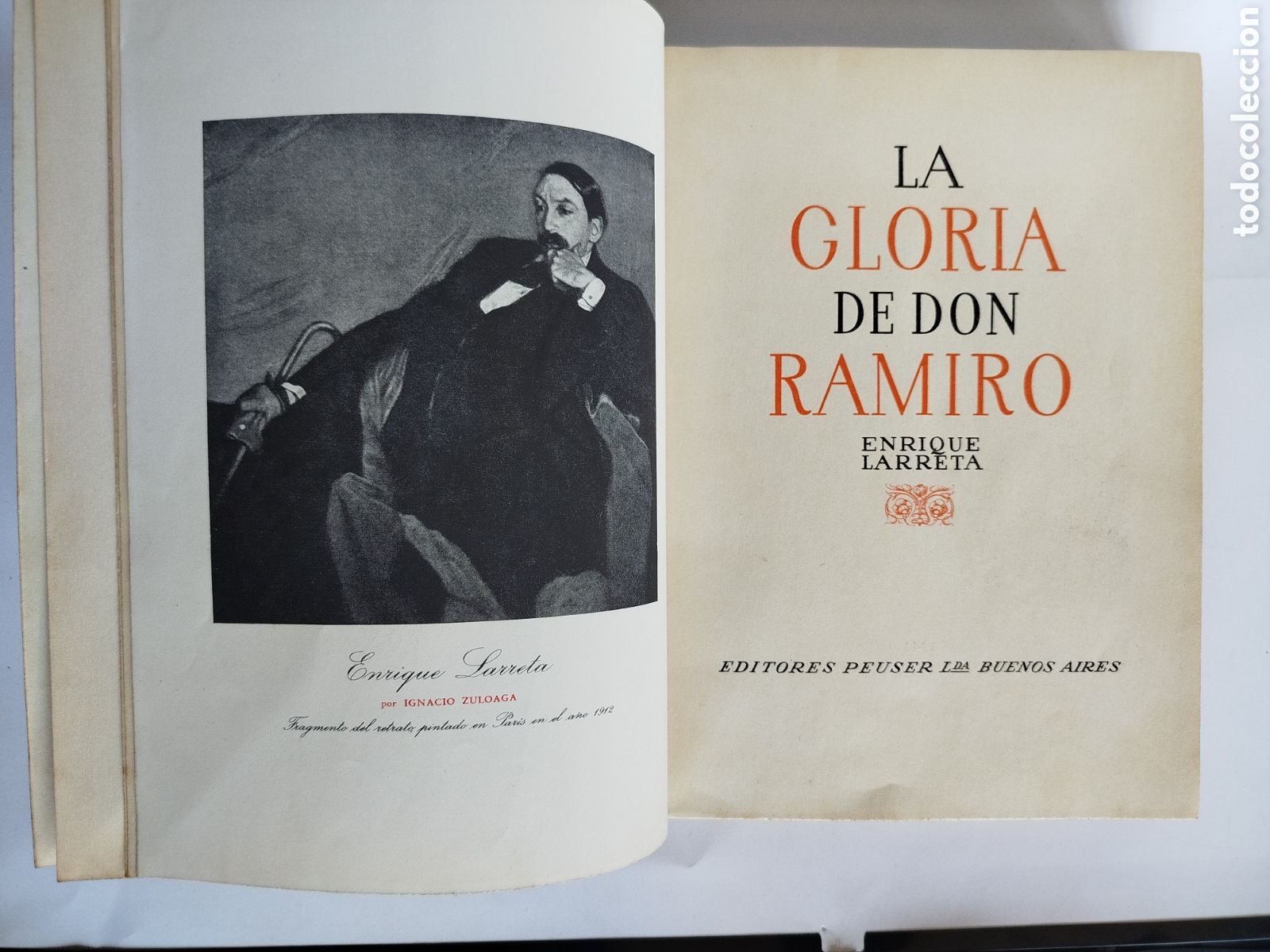 Libros de segunda mano: LA GLORIA DE DON RAMIRO. ENRIQUE LARRETA. EJEMPLER N⁰ 632. BUENOS AIRES 1943.