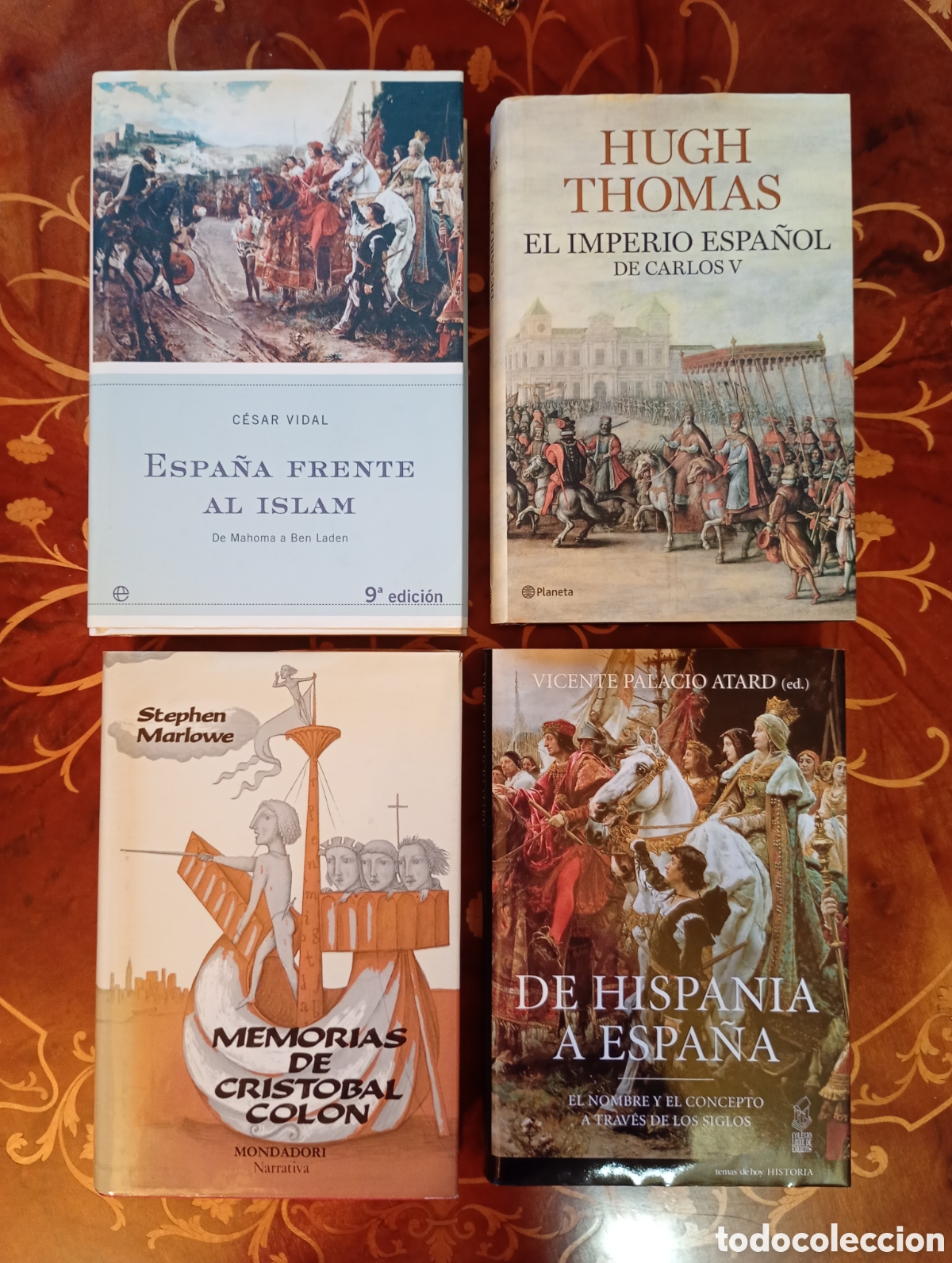 Libros de segunda mano: Llote de 4 libros sobre Espa&ntilde;a