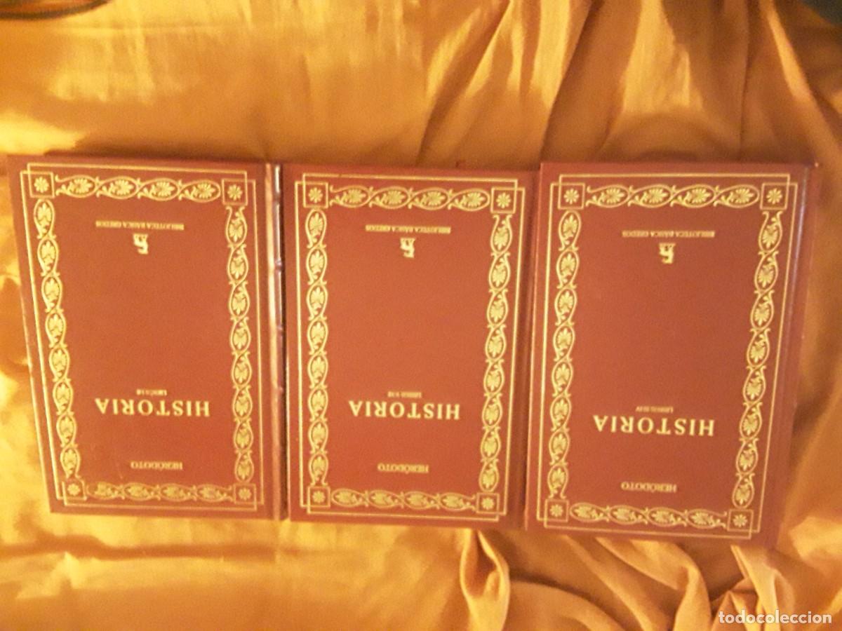Libros de segunda mano: Historia I-VI (en tres tomos), de Her&oacute;doto (Incompleta) Biblioteca Cl&aacute;sica Gredos (Carlos Schrader)