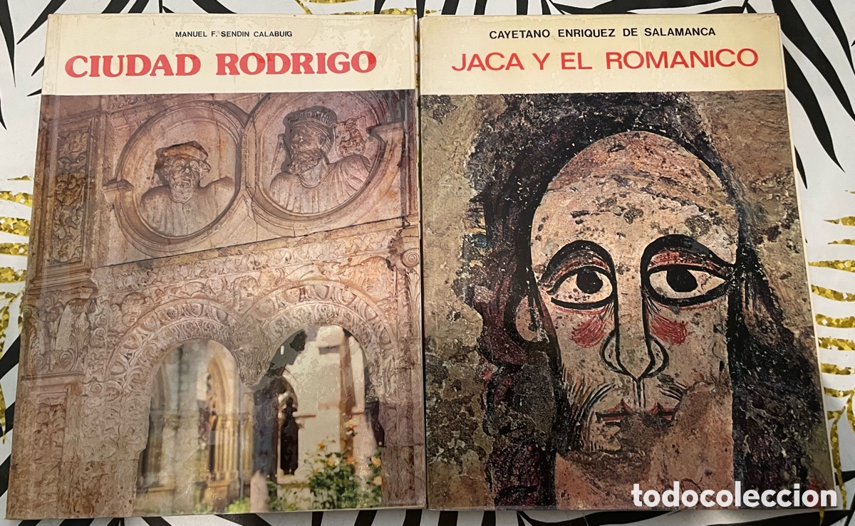 Libros de segunda mano: Ciudad Rodrigo y Jaca y el Rom&aacute;nico de la colecci&oacute;n Ib&eacute;rica