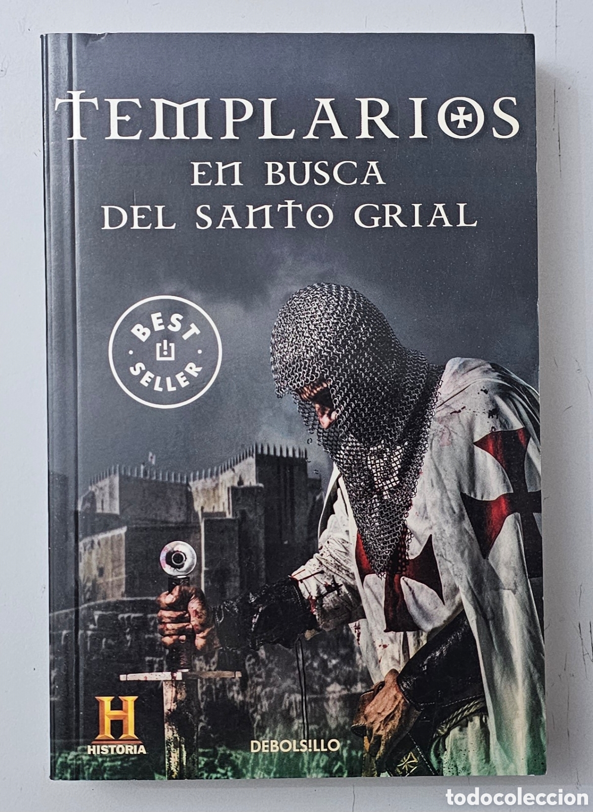 Libros de segunda mano: LIBRO TEMPLARIOS EN BUSCA DEL SANTO GRIAL (Espa&ntilde;a - Debolsillo - 2020) COMO NUEVO