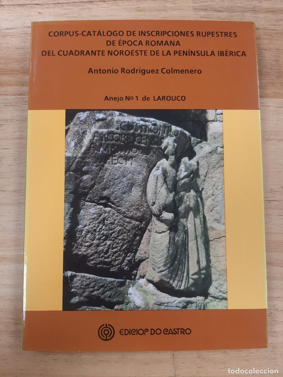 Libros de segunda mano: Corpus-cat&aacute;logo de inscripciones rupestres de &eacute;poca romana del cuadrante noroeste de la P. Iberica