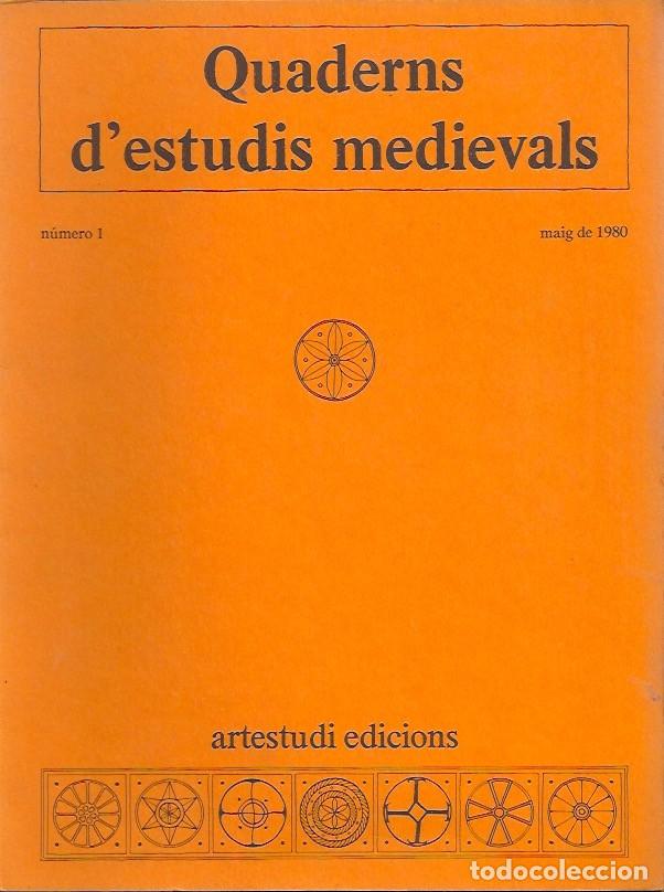 Libros de segunda mano: QUADERNS D'ESTUDIS MEDIAVALS