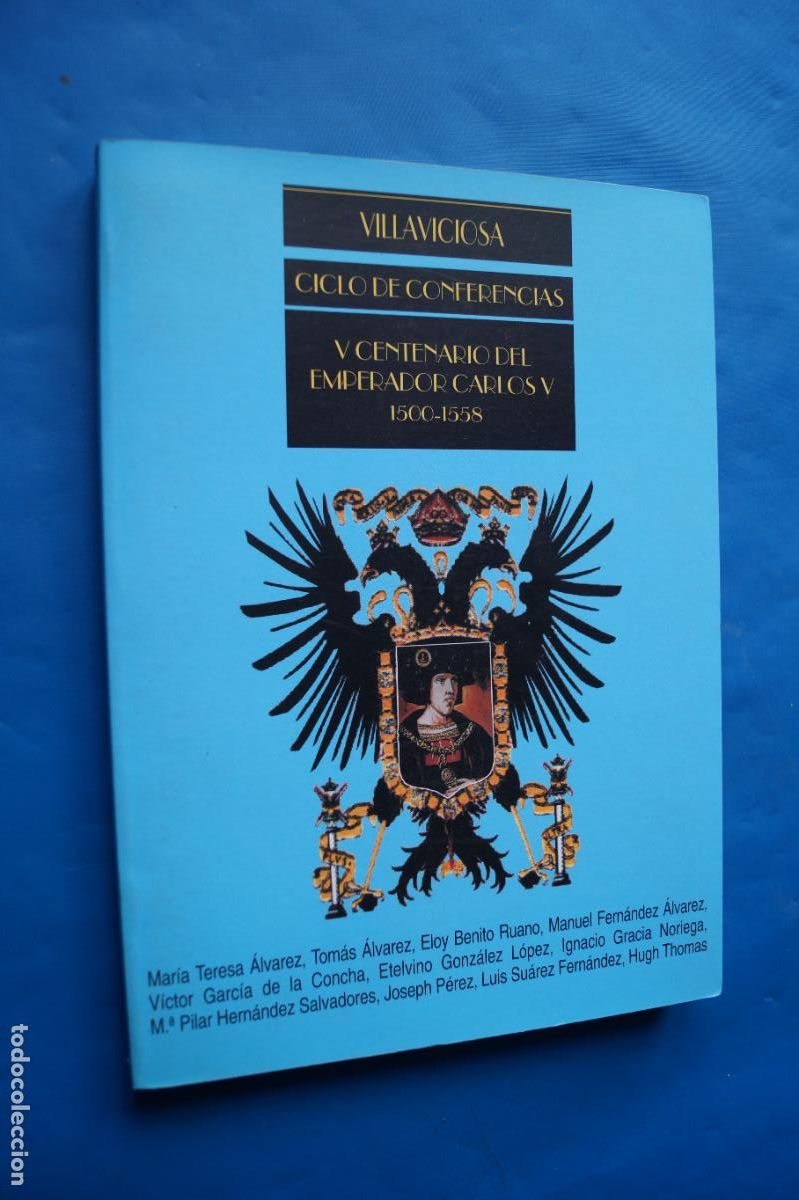 Libros de segunda mano: VILLAVICIOSA. V CENTENARIO DEL EMPERADOR CARLOS V. VV.AA