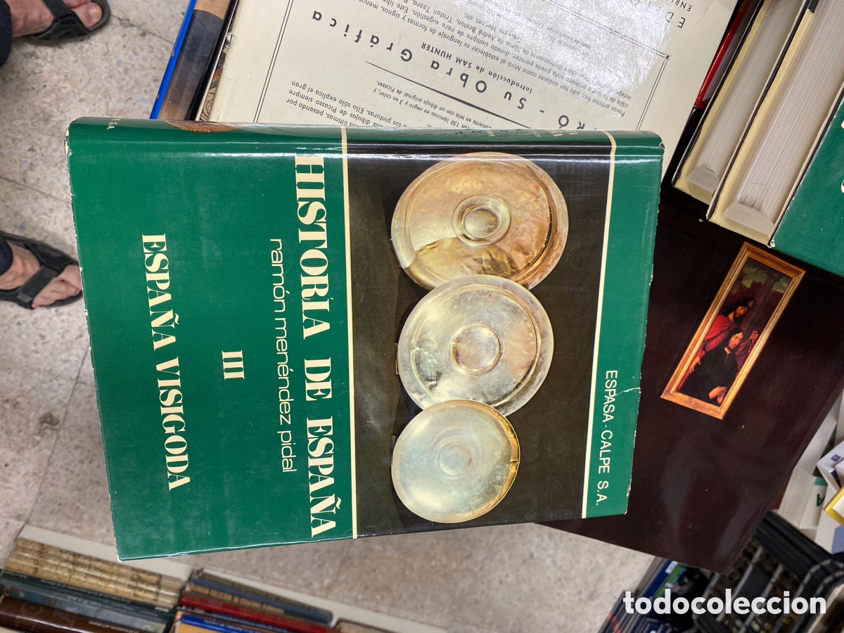 Libros de segunda mano: Espa&ntilde;a visigoda. Historia de Espa&ntilde;a. Espasa Calpe. Ram&oacute;n Men&eacute;ndez Pidal