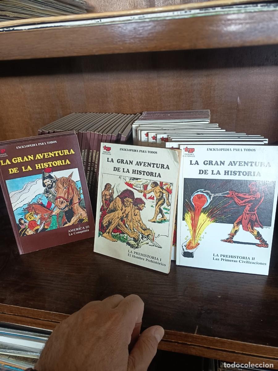 Libros de segunda mano: COLECCION COMPLETA ,( LA GRAN AVENTURA DE LA HISTORIA)