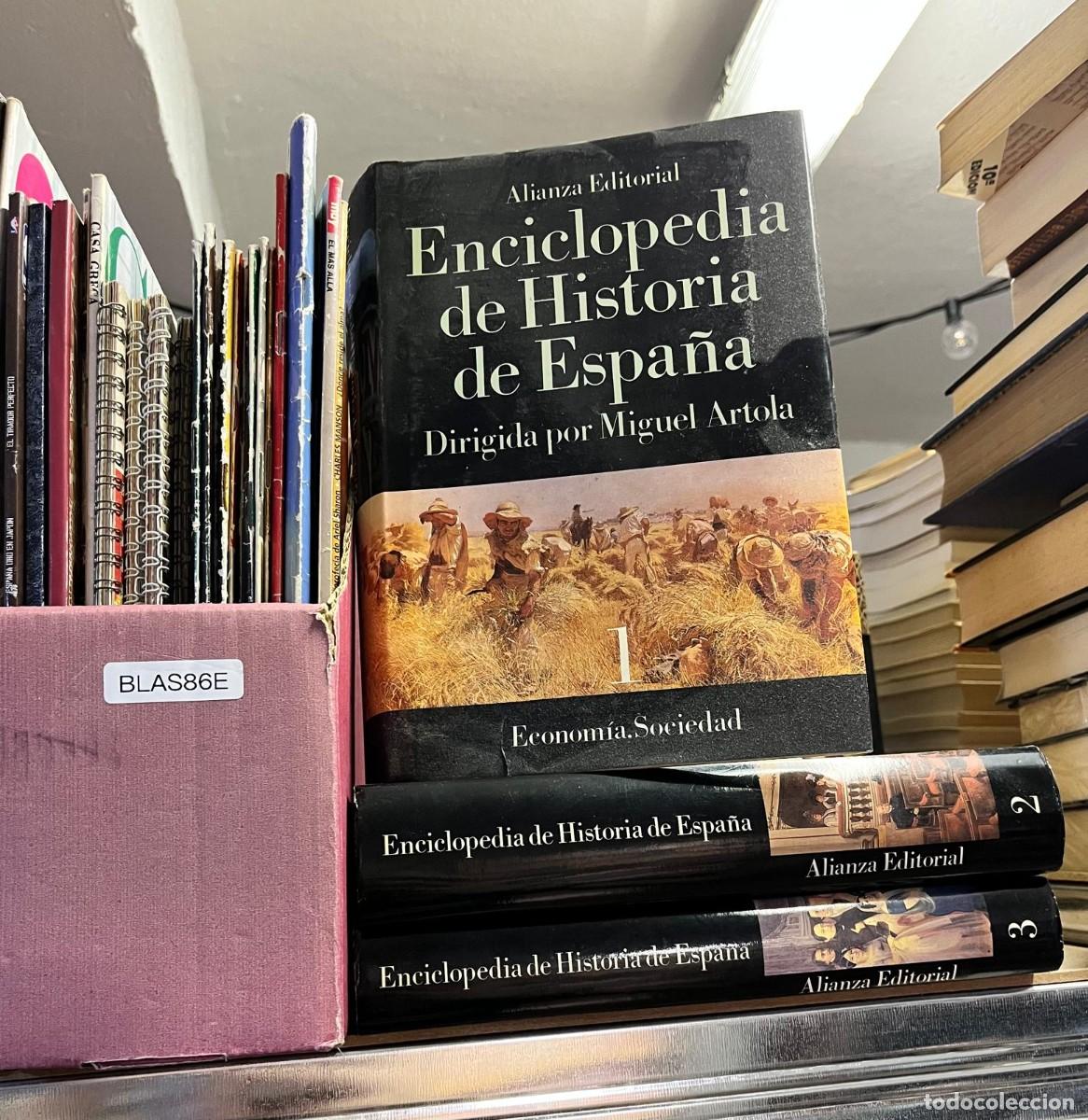 Libros de segunda mano: BLAS86E Alianza Editorial Enciclopedia de Historia de Espa&ntilde;a EL TIRADOR PERFECTO Miguel Artola