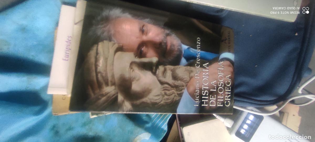 Libros de segunda mano: Luciano De Crescenzo. HISTORIA DE LA FILOSOFIA GREGA.
