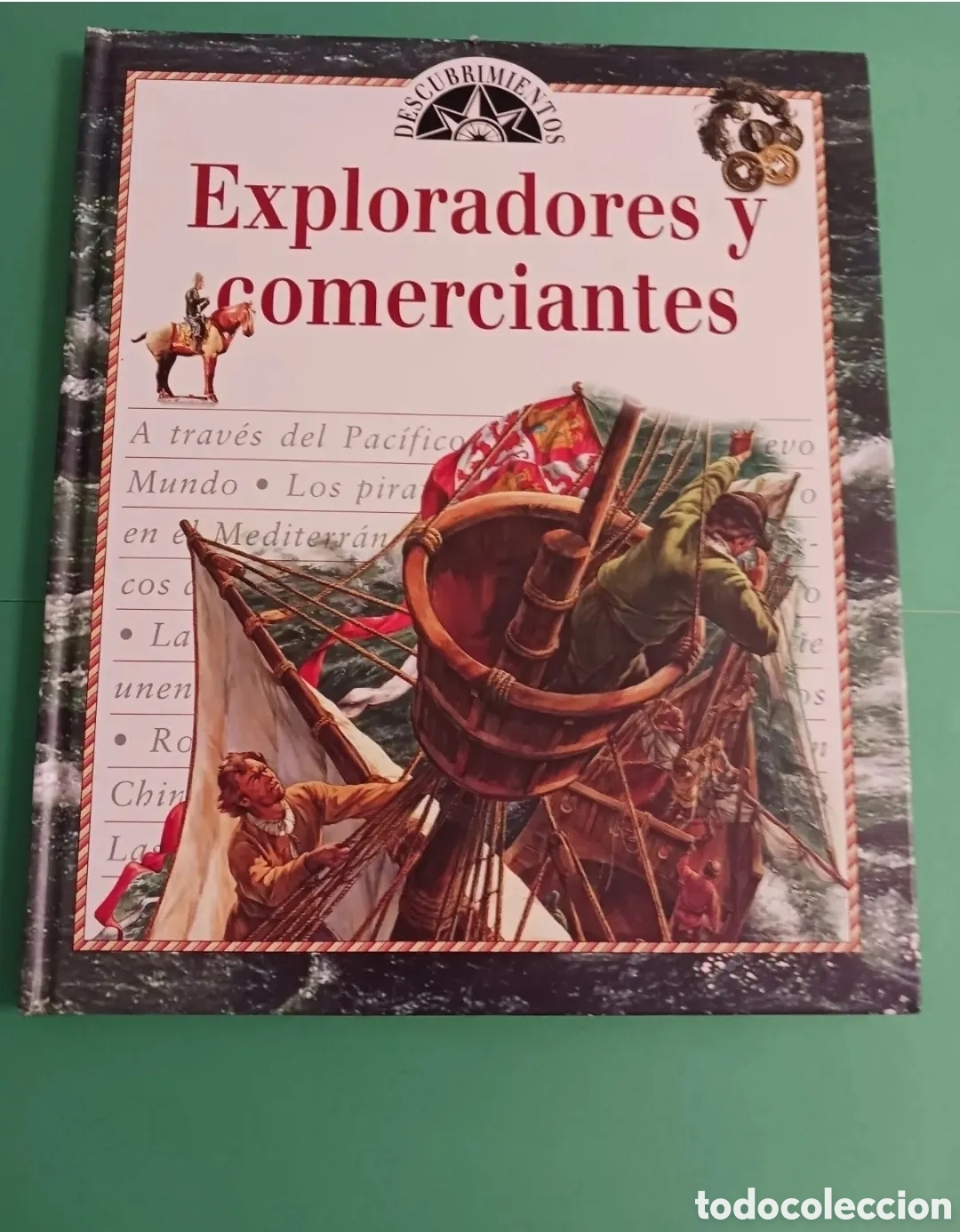 Gebrauchte B&uuml;cher: Libro Exploradores y comerciantes / Descubrimientos.