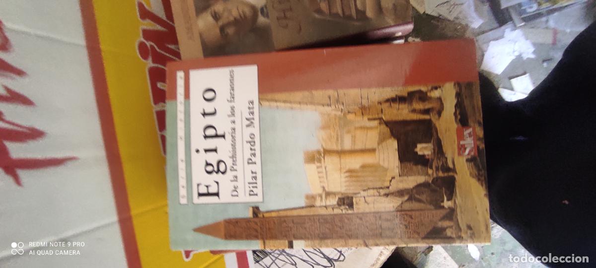 Libros de segunda mano: EGIPTO. DE LA PRE HISTORIA A LOS FARAONES - PILAR PARDO MATA
