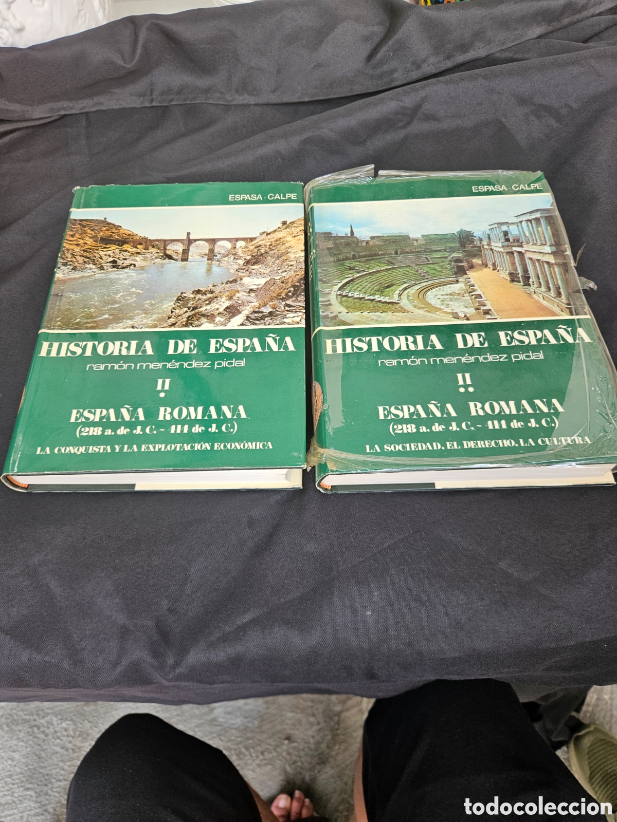 Second hand books: HISTORIA DE ESPA&Ntilde;A TOMO II I Y II RAMON MENENDEZ PIDAL. ESPA&Ntilde;A ROMANA. LA CONQUISTA Y LA EXPLOTACION