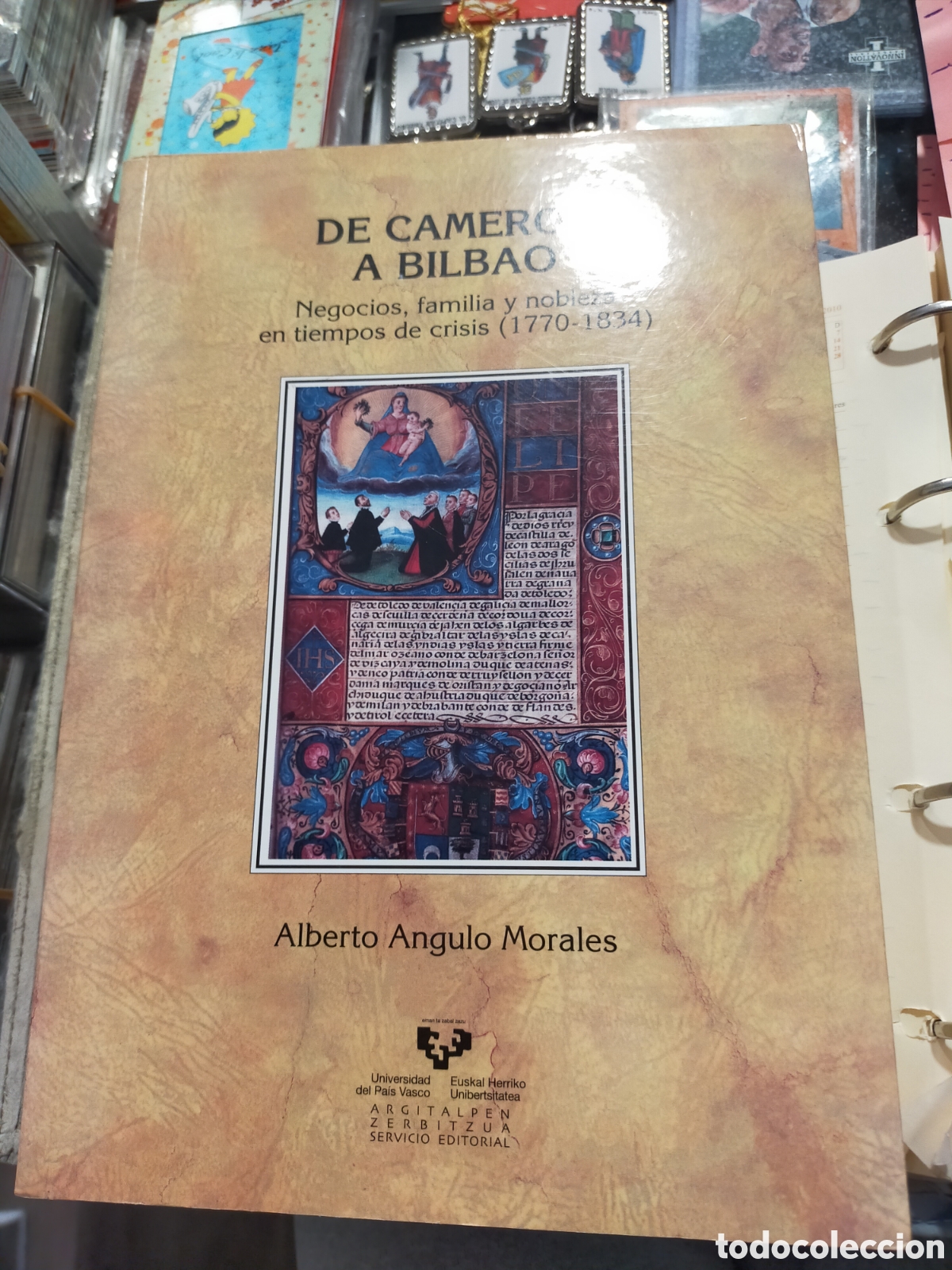 Libros de segunda mano: DE CAMEROS A BILBAO ALBERTO &Aacute;NGULO MORALES NEGOCIOS FAMILIA Y NOBLEZA