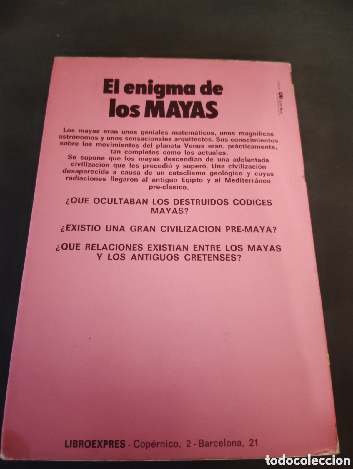 Libros de segunda mano: El enigma de los Mayas - Foto 2