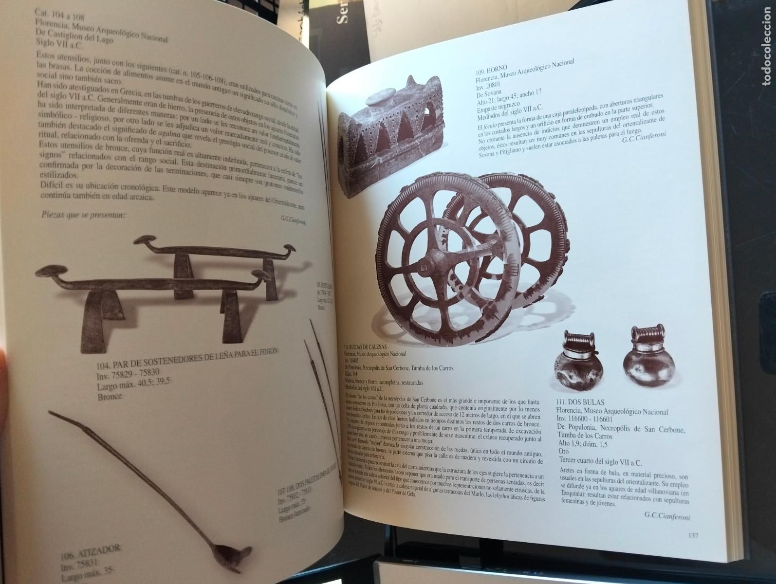 Libros de segunda mano: Arqueologia. Los Etruscos, Magnifica edicion. Expo, La Caixa, 2008 VISITA CATALOGO. L55