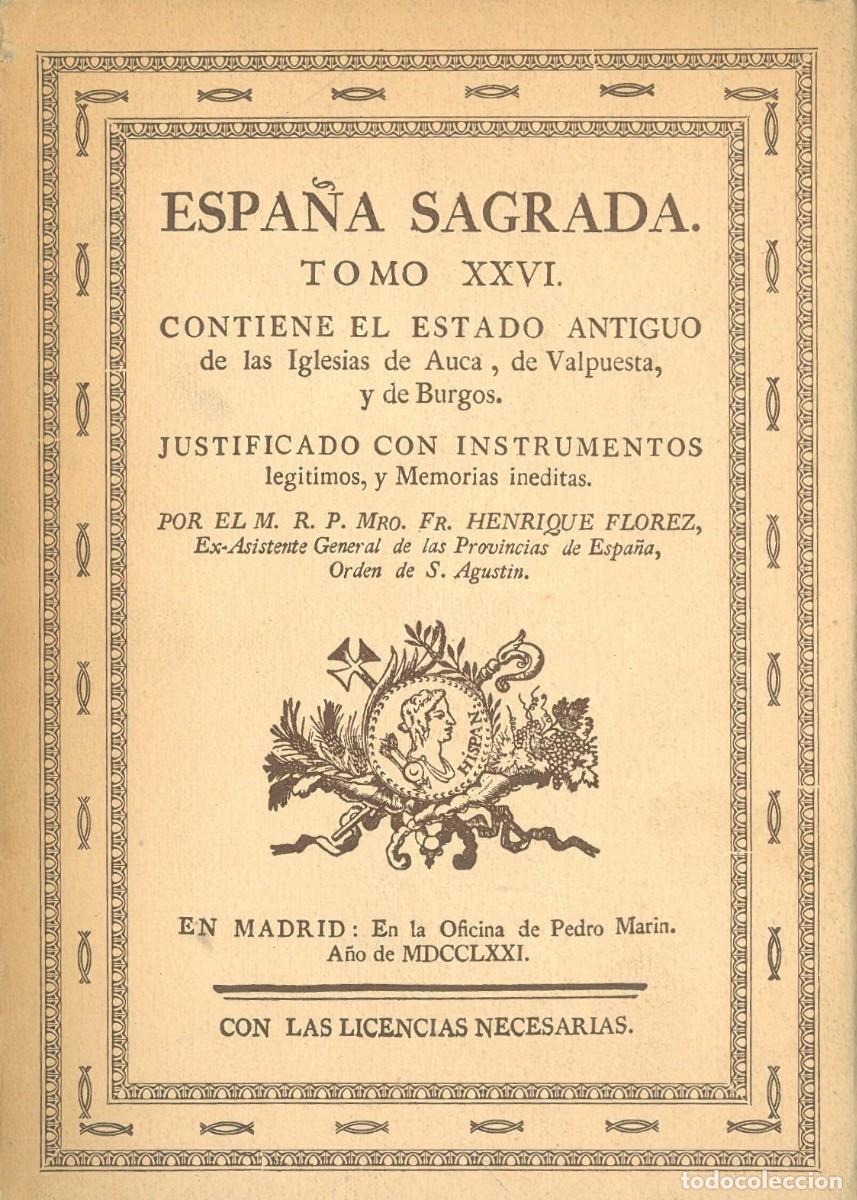 Second hand books: Espa&ntilde;a sagrada - Florez, Enrique