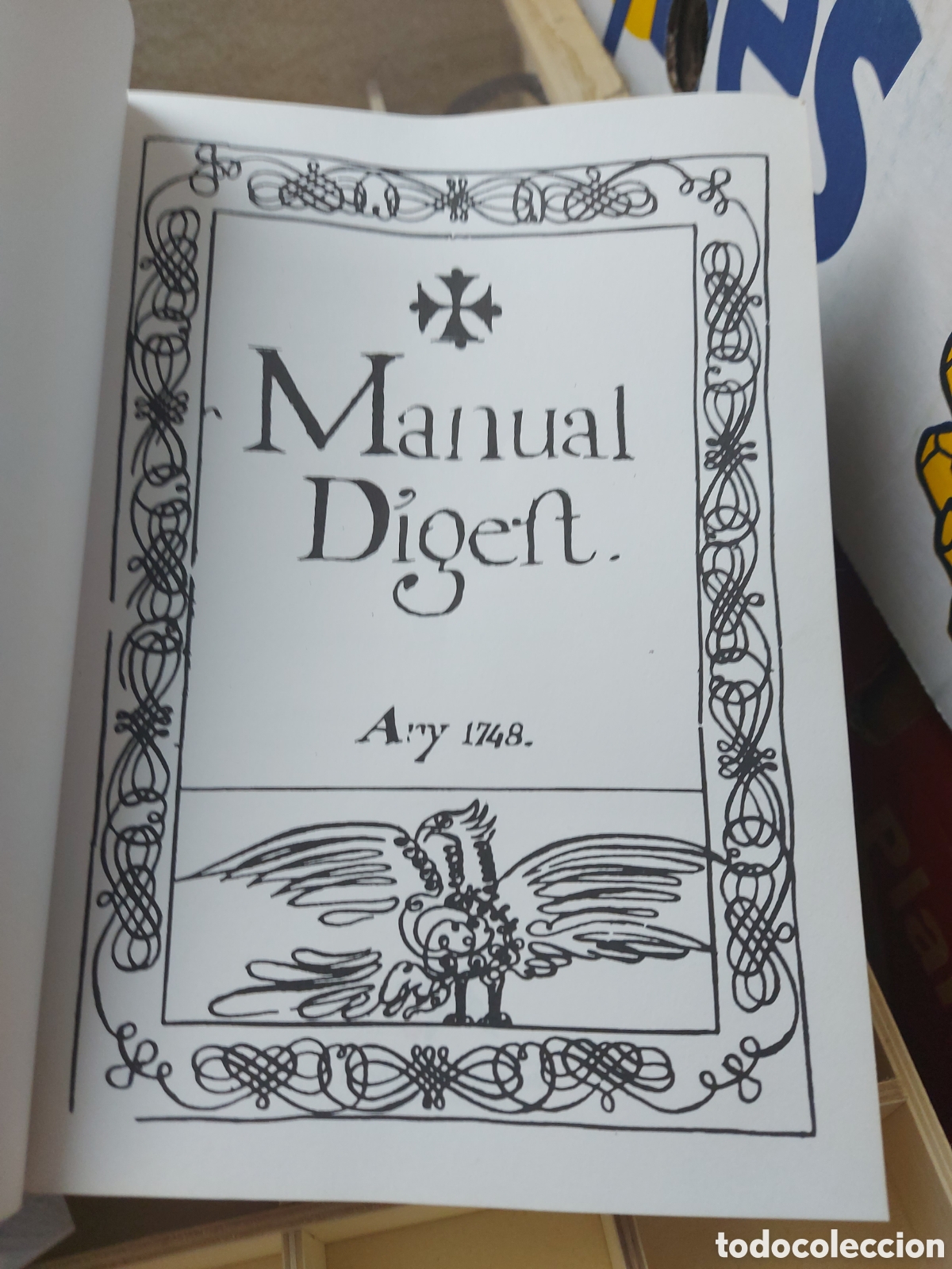 Libros de segunda mano: MANUAL DIGEST a&ntilde;o 1748 - Foto 3
