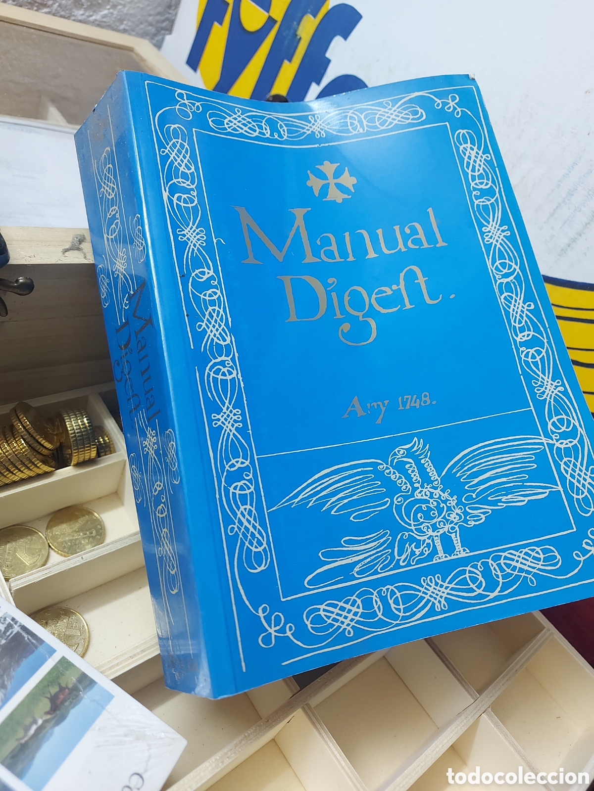 Libros de segunda mano: MANUAL DIGEST a&ntilde;o 1748
