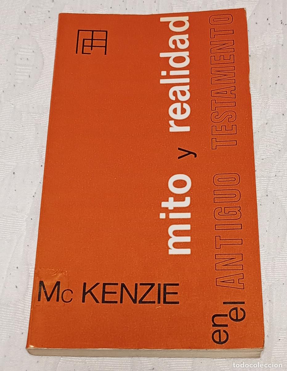 Libros de segunda mano: 'Mito y Realidad en el Antiguo Testamento', John L. McKenzie (Marova, 1971)