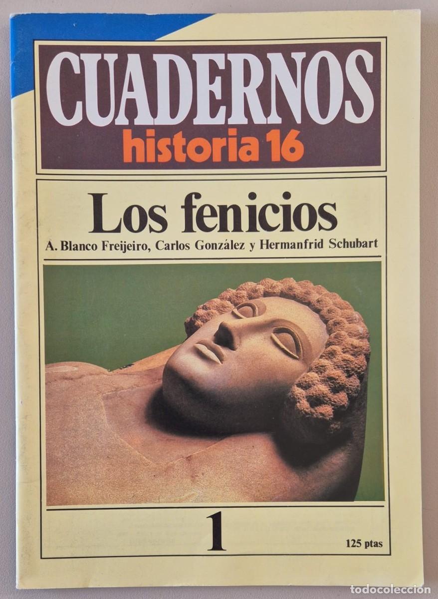 Libros de segunda mano: Cuadernos Historia 16. Los fenicios