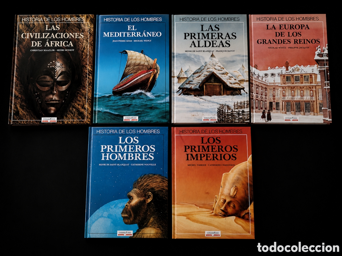 Libros de segunda mano: Lote 6 libros &rdquo;Historia de los hombres&rdquo;