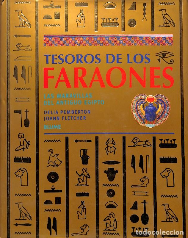 Libros de segunda mano: Tesoros de los faraones: Las maravillas del Antiguo Egipto - Delia Pemberton, Joann Fletcher - Blume