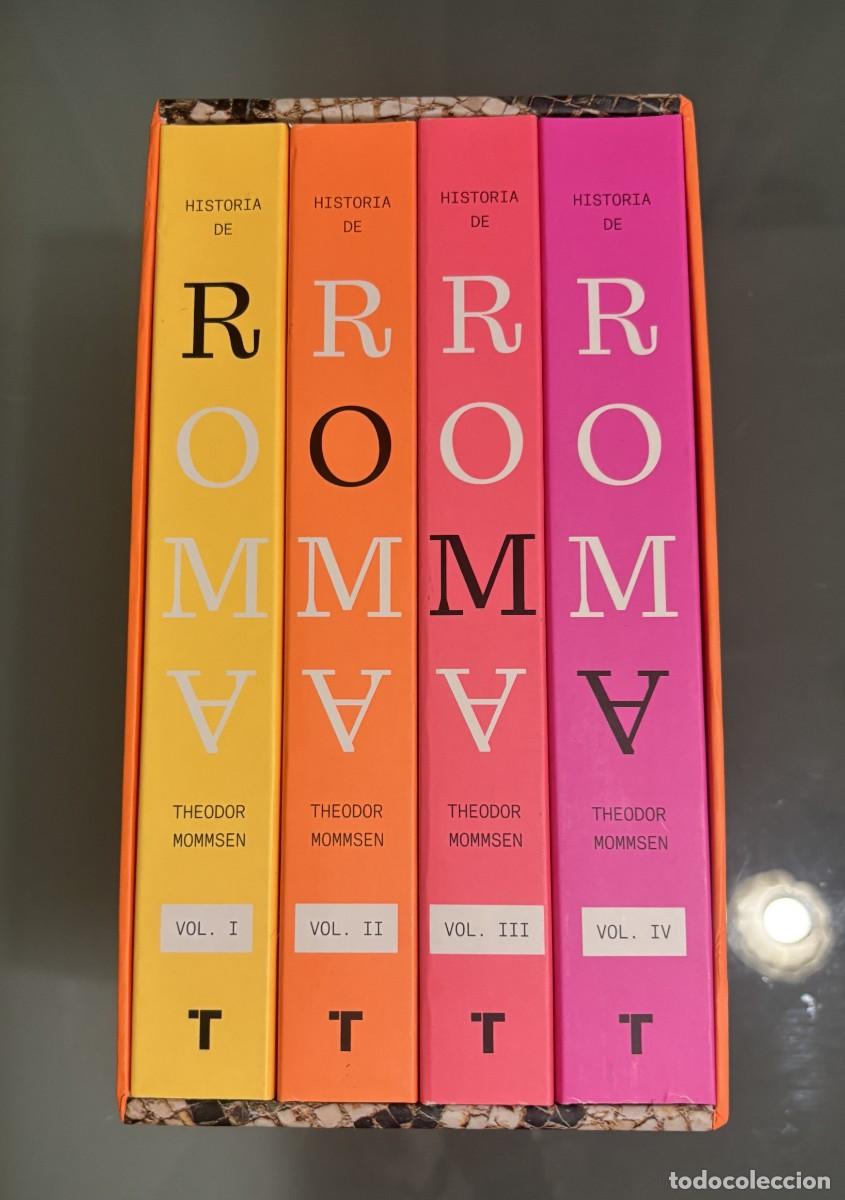 Libros de segunda mano: HISTORIA DE ROMA de Theodor Mommsen ed Turner Libros