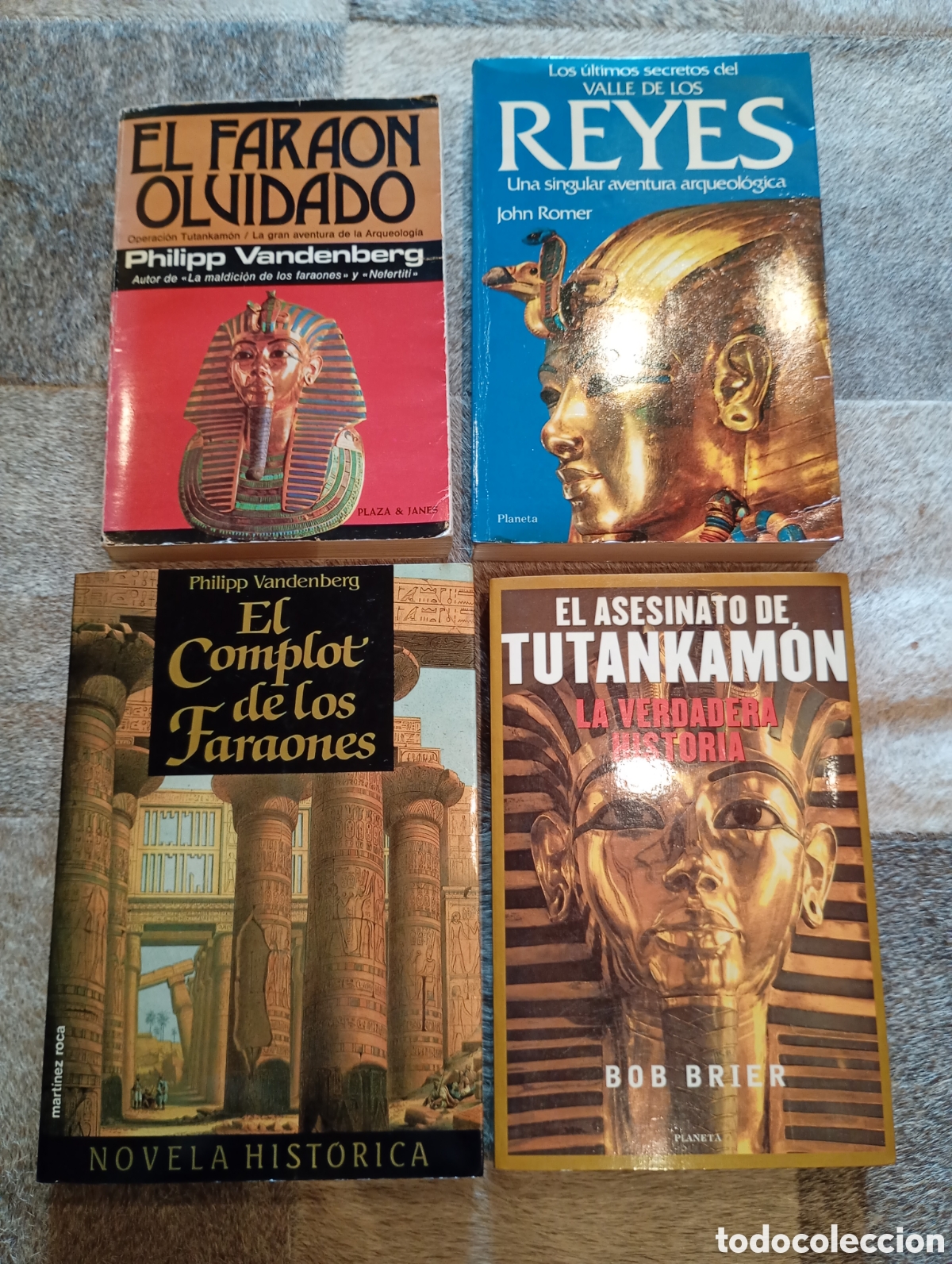 Libros de segunda mano: Lote 4 libros Egipto antiguo