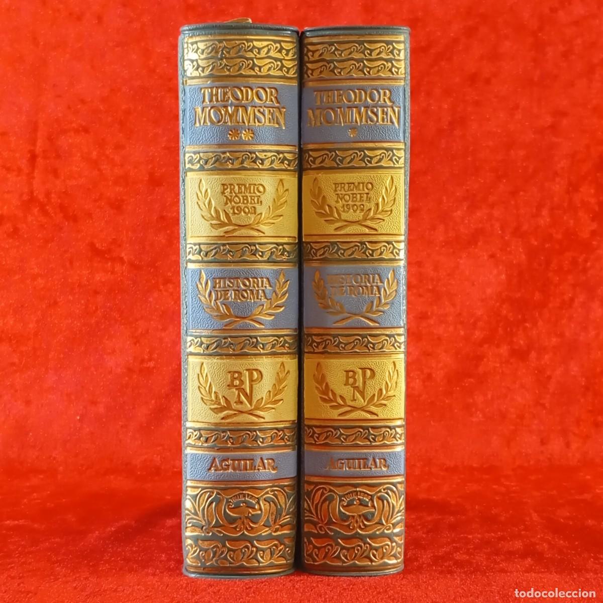Libros de segunda mano: HISTORIA DE ROMA - THEODOR MOMMSEN - LOTE 2 TOMOS: VOL. I-II - AGUILAR - 1957 / 132