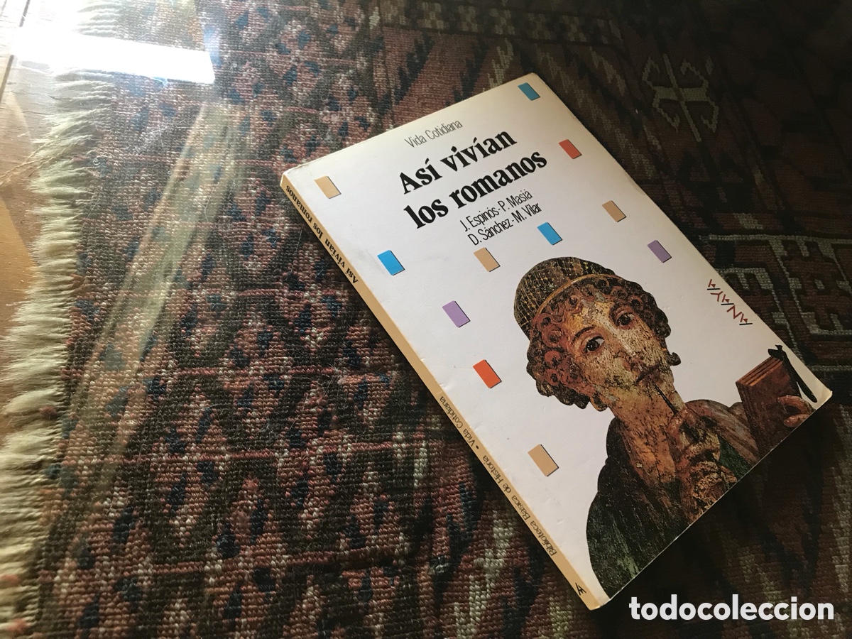 Libros de segunda mano: As&iacute; viv&iacute;an los romanos. Anaya.