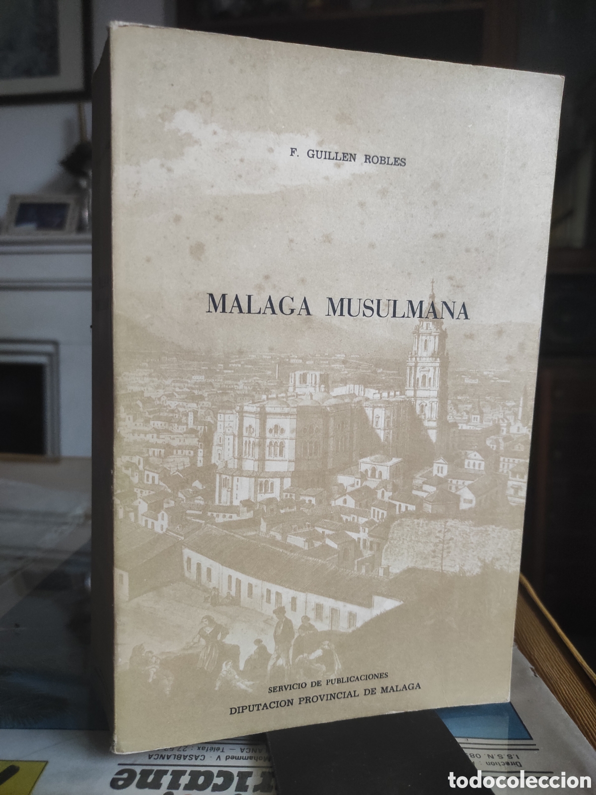 Libros de segunda mano: M&Aacute;LAGA MUSULMANA - F. GUILL&Eacute;N ROBLES - EDICI&Oacute;N FACS&Iacute;MIL 1880