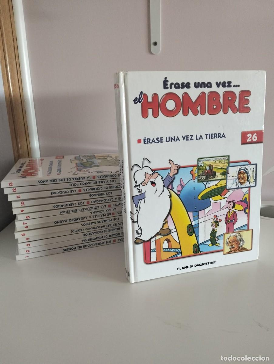 Libros de segunda mano: Colecci&oacute;n de libros &rdquo;Erase una vez el Hombre&rdquo;